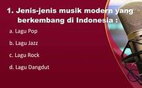 Pop Rock Jazz Dangdut Merupakan Beberapa Contoh Dari